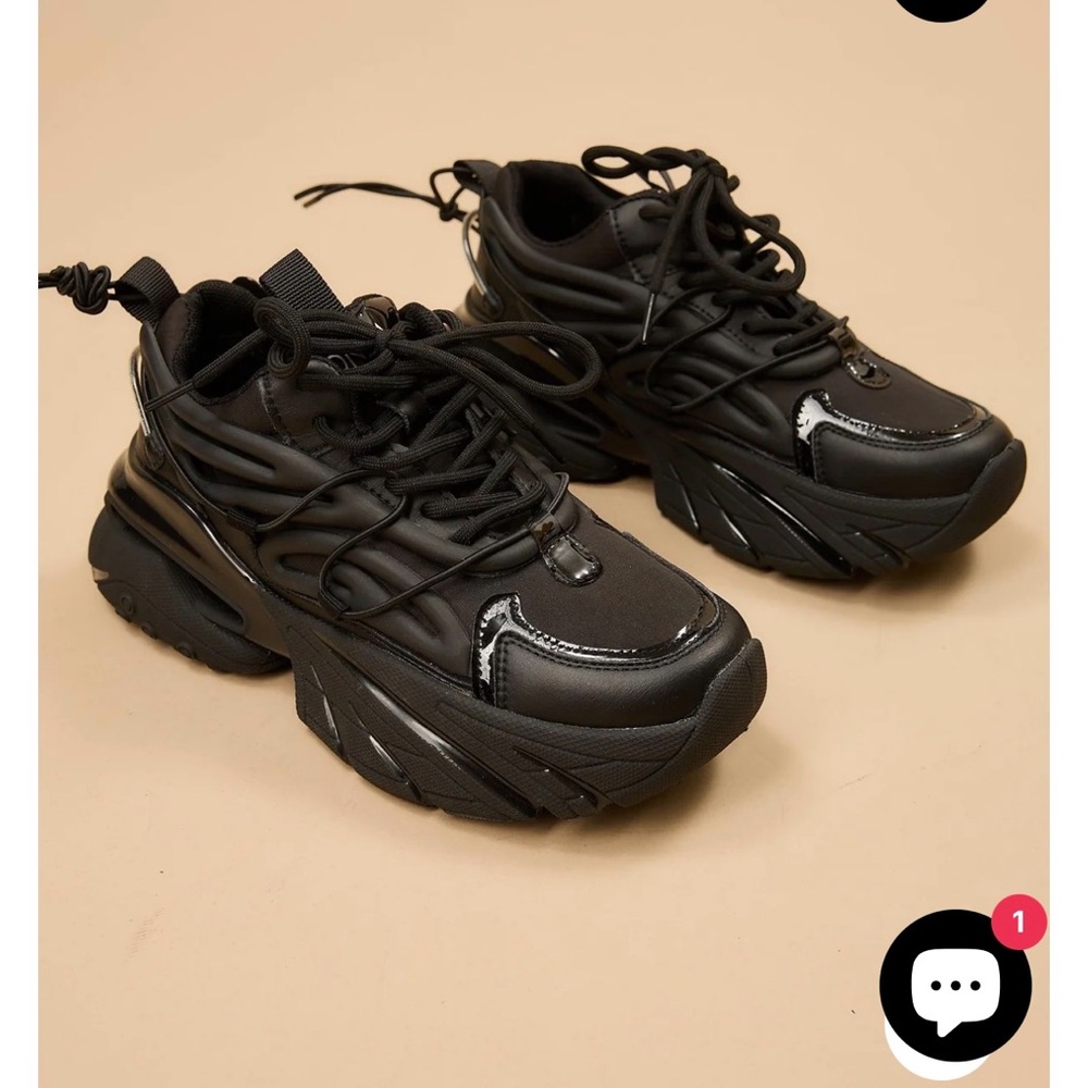 Lonza Atlas Black Men’s  Sneakers - Picture 7 of 11